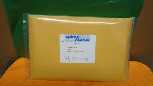Spirax Sarco 68461 Diaphragm for SRV6 Regulator in Factory Sealed Packaging *NOS