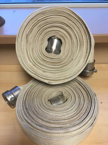 lot of 2  Fire Hoses 50 Ft each 1.5 Inch