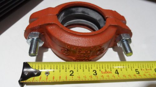 2&#034; Grinnell 577 Grooved Coupling for Rigid Fire Sprinkler Pipe Ductile Iron/EPDM