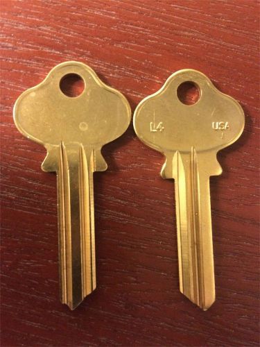 L4 LOCKWOOD KEY BLANK / 40 KEY BLANKS / FREE SHIIPPING