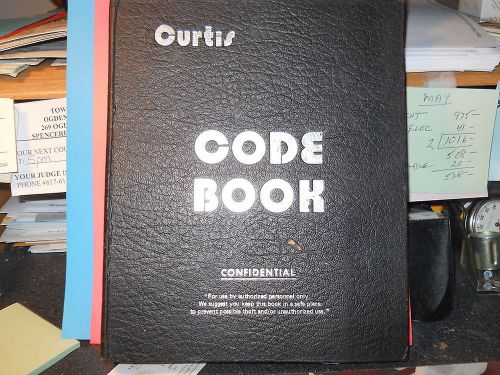 CURTIS CODE BOOK  (GM   6 CUT )