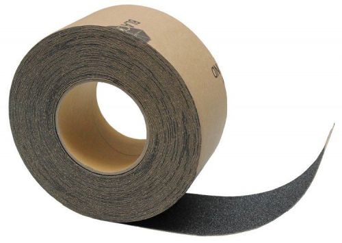 3&#034; x 60&#039; black safety griptape non skid grit for stairs &amp; more anti slip grip for sale