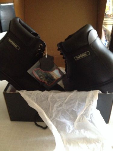 Black Work Boots Size  11