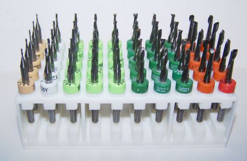 50 piece micro machining carbide endmill kit - super sale for sale