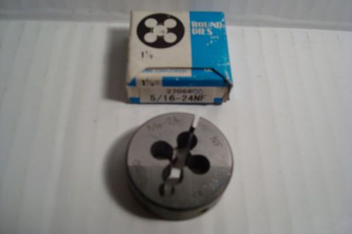 [NEW] OSG JAPAN 5/16-24NF X 1 1/2&#034; DIAMETER ROUND ADJUSTABLE THREADING DIE