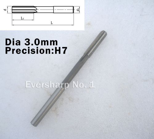 Lot 1pcs hss straight shank machine reamers dia 3.0mm precision h7 for sale