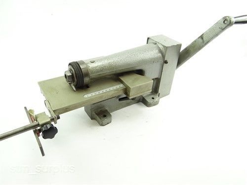 Hand crank operated marking machine 5&#034; throat rack &amp; pinion fence for sale