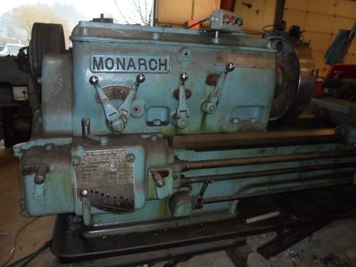 Monarch lathe model 24&#034; n manufacturer no. 26622 1945 recent reground &amp; refit for sale