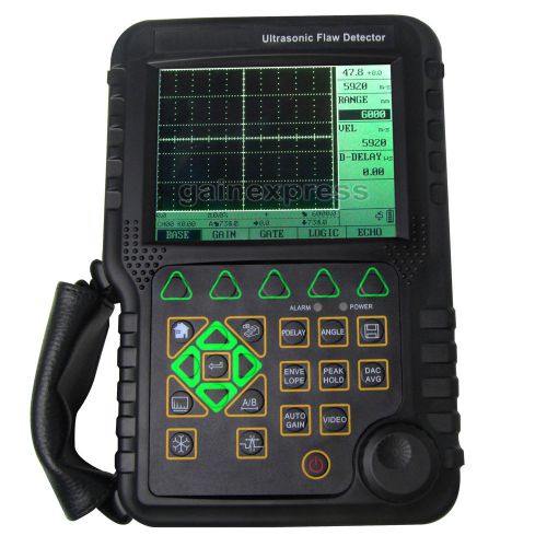 0-6000mm tft lcd digital ultrasonic flaw detector defectoscope mitech mfd350b for sale