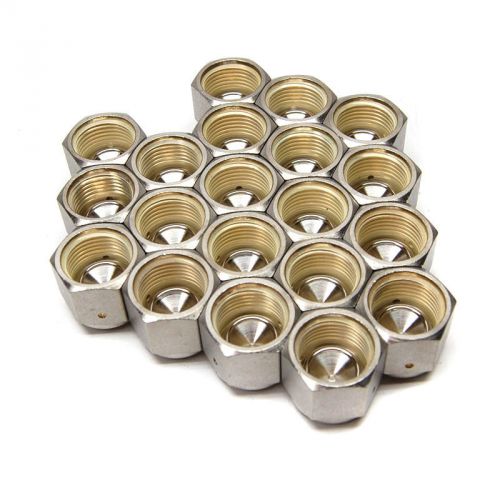(20) swagelok ss-8-vcr-cp stainless 1/2&#034; female vcr face seal cap/nut fittings for sale