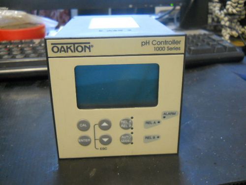 Oakton ph orp controller 1000 series 35200 0-14ph 1/4 din orp controller for sale