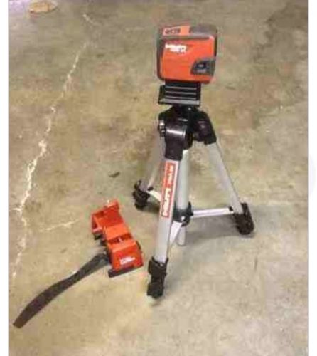 HILTI LASER LEVEL PMC-46 FULL SOLUTION, PREOWNED CONDITION, WITH TRIPOD
