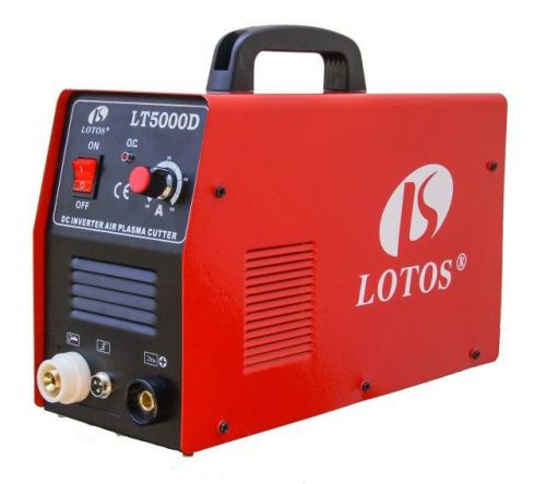 Brand new red lotos lt5000d dual (110/220vac) 50a plasma cutter for sale