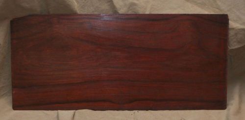 Antique Vintage Wood Rosewood Panel Veneer 7&#034;x15 7/8&#034;
