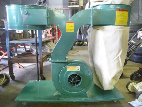 Grizzly Twin Barrel Dust Collector 3 HP 220v 1 Phase INDUCTION MOTOR 3450 RPM