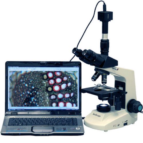 40X-1000X Full Size Compoud Microscope + Digital Camera