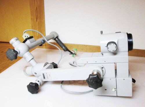 Carl zeiss  opmi 1-h arm,  magnification changer &amp; light electrics for sale