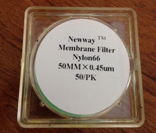 Membrane Filter Nylon66 50 mm X 0.45um 50/PK( New item)