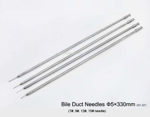 2pcs Bile Duct Needle 5X330mm Laparoscopy