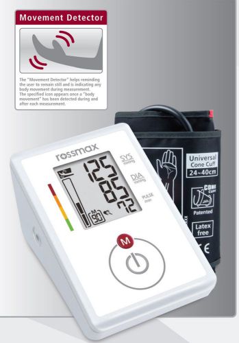 Combo Offer: Rossmax CH155F Upper Arm Digital BP Monitor + Digital Thermometer