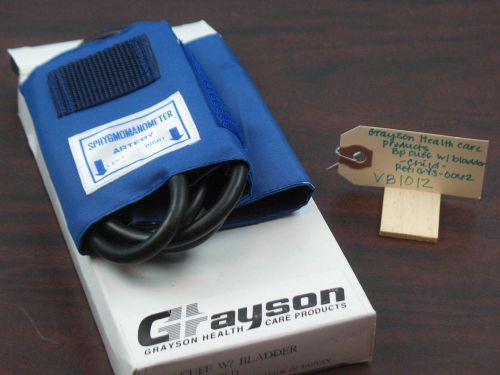 Grayson health care productsreusable bp cuff w/ bladder child ref: gys0062 for sale