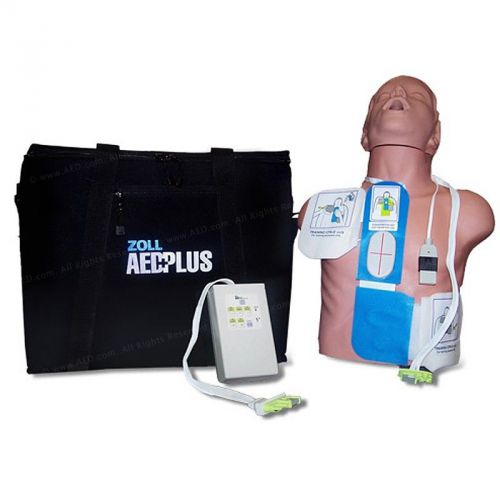 Zoll AED Demo Kit. Includes carry bag, manikin torso w head and 1 CPR-Demo Pad