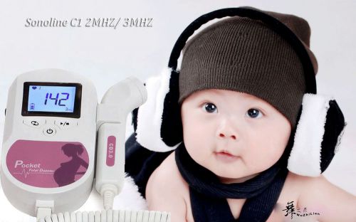 On promotion,2014 lcd fetal doppler fetalen herzen baby-monitor,sonoline c1+gel for sale