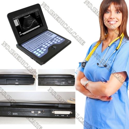 Notebook portable b-ultrasound diagnostic system cms600p2+3.5mhz convex probe for sale