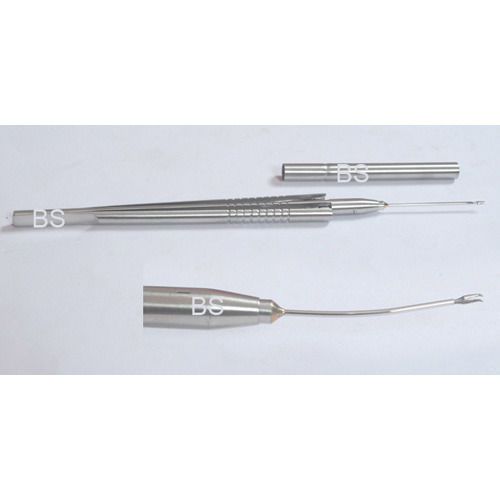 New ss vitreous pik forceps 23 gauge vitrectomy ophthalmic eye instruments ca10 for sale