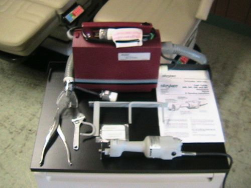 New stryker orthovac &amp; refurbished stryker 840 cast cutter plus for sale