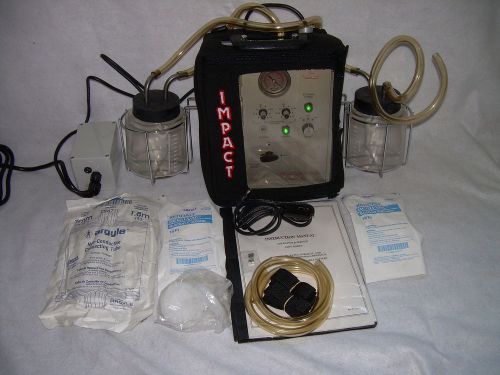 New Impact 326M Portable Continuous/Intermittent Surgical Suction Pump Aspirator