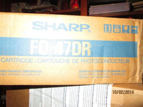 SHARP GENUINE FO-47DR (FO47DR) OEM DRUM CARTRIDGE (NEW IN SEALED RETAIL BOX)