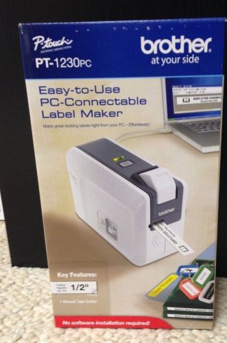 Brother PT1230PC P-Touch Thermal Label  Printer P-touch