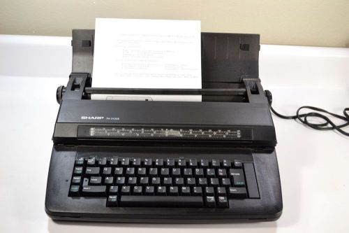 SHARP PA-3100E ELECTRIC TYPEWRITER with Built-In Case Electronic Correction
