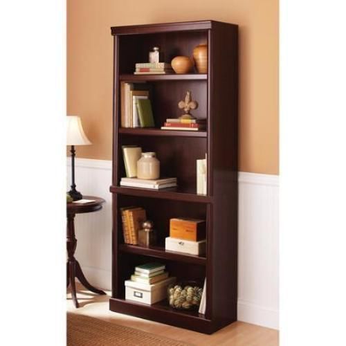 Bookcase Office Furniture 5 Shelf Storage Ashwood Better Homes and Gardens New