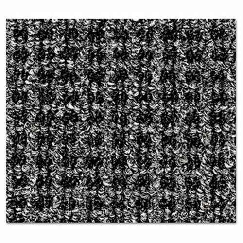 Crown Oxford Elite Wiper/Scraper Mat, 48 x 72, Black/Gray (CWNOE0046GY)
