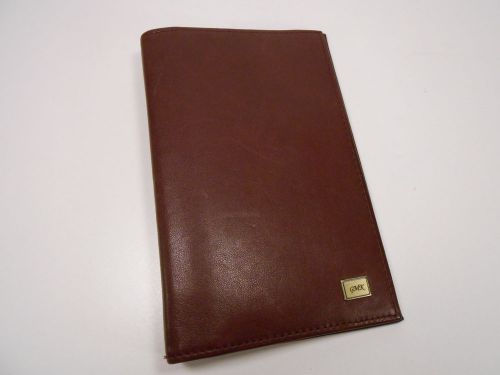 Day Timer Leather planner in brownish burgundy 1994