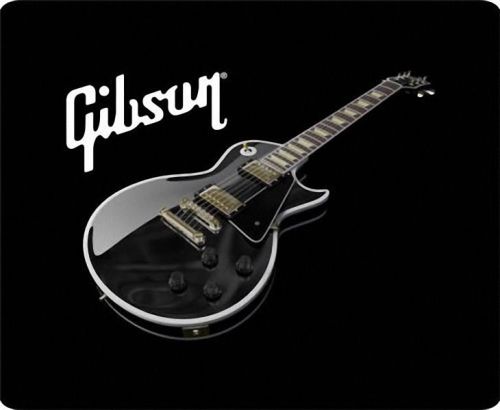 New Cool Black Gibson Guitar Les Paul Mouse Pads Mats Mousepad Hot Gift