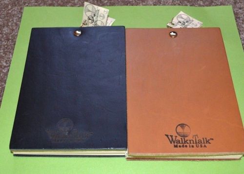 WalknTalk Hardcover Leather Infinity Notebook SET w/Refills!! NEW!!