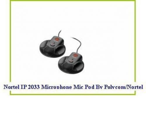 Nortel IP 2033 Microphone Mic Pod By Polycom/Nortel