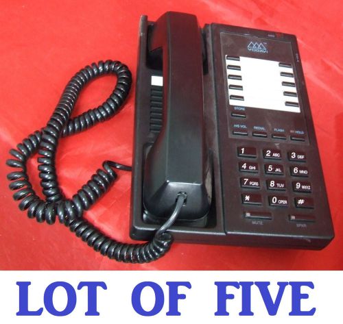 LOT SET of 5 Vodavi Business single line phone system 2703-00 speakerphone