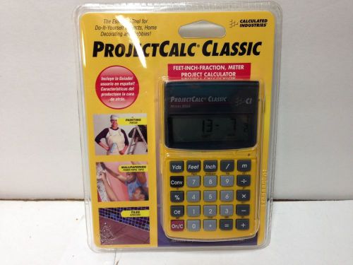 ProjectCalc Classic Calculated Industries Model 8503 Calculator DIY Projects NIB