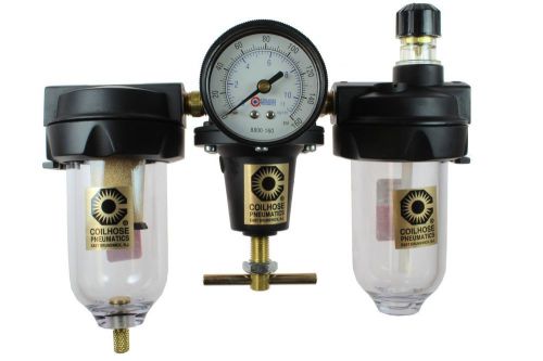 Coilhose pneumatics 8884aag heavy duty series filter, regulator, and lubricator for sale