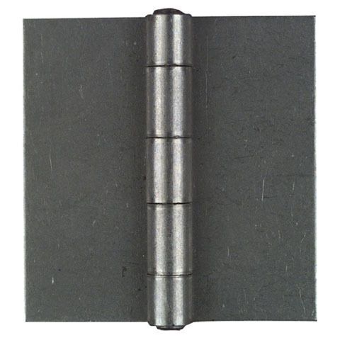 4-1/2&#034; Plain Steel Non-Removable Pin Welding Surface Hinge (1 Piece)