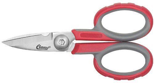 5.5&#034; Stainless Steel Electrical Shears With Wire Cutting Notch Soft Cable