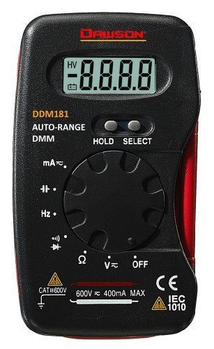 NEW Dawson Tools DDM181 Autorange Pocket Digital Multimeter FREE SHIPPING