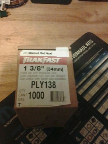 Itw ramset trakfast 1000 qty box fuel/pintrackfast gas tf1100 1 3 8 34mm for sale