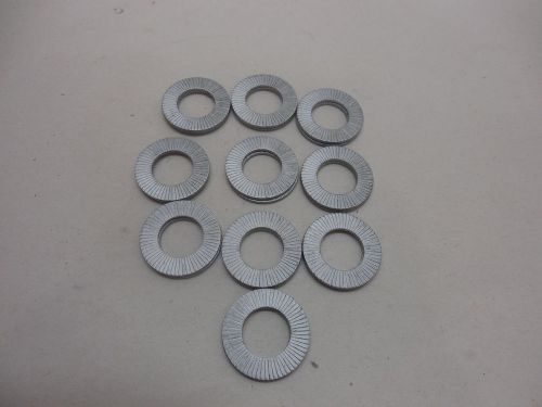 Nord-lock pk of 10 pair 5/8&#034; zinc pl lock washer b-17.0-2081 for sale