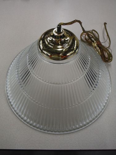 Trans Globe Lighting Basics Down V Pendant Polished Brass 1097PB