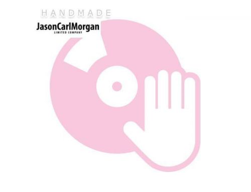JCM® Iron On Applique Decal, DJ Soft Pink